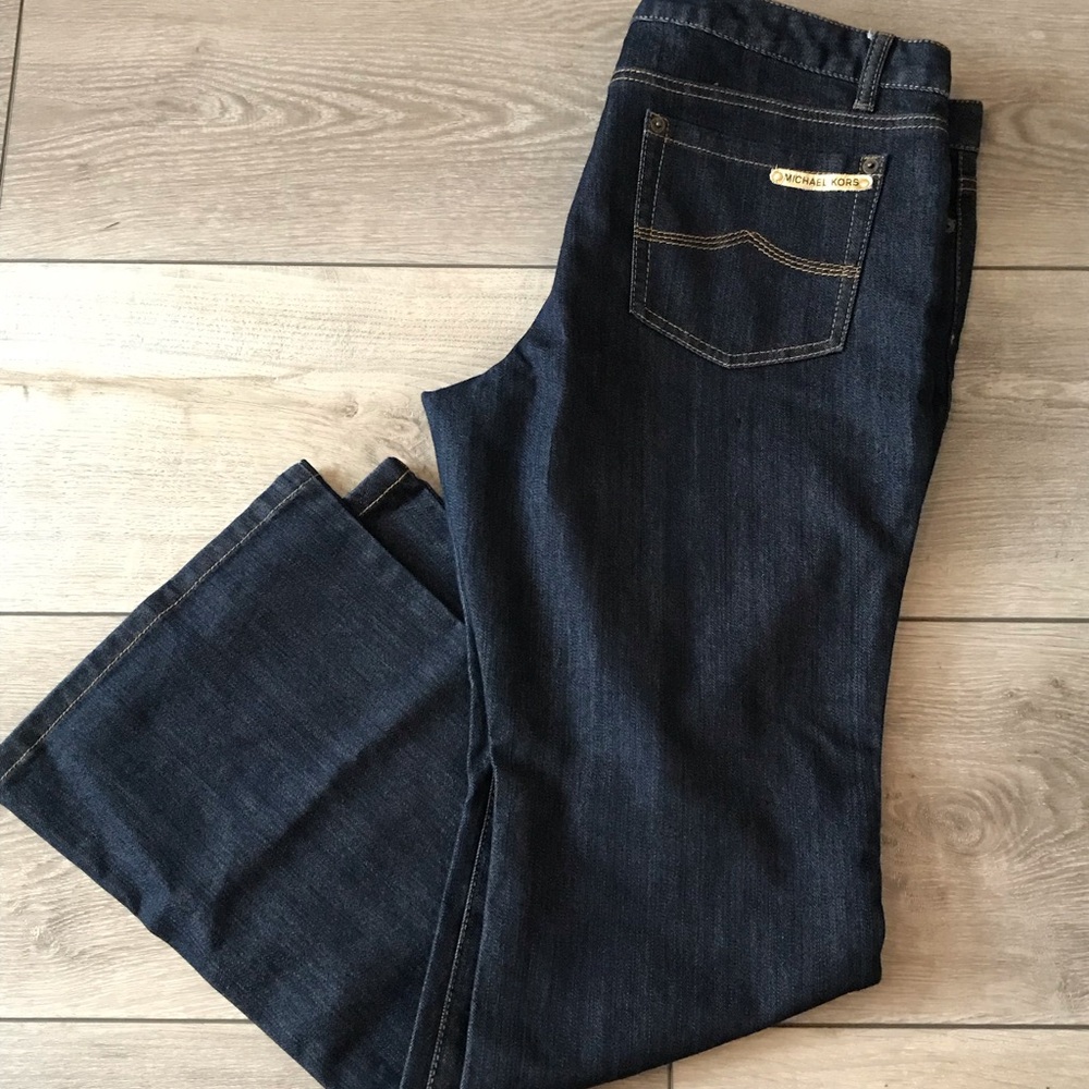 Michael Kors Denim Jeans   Sz 12P  EUC